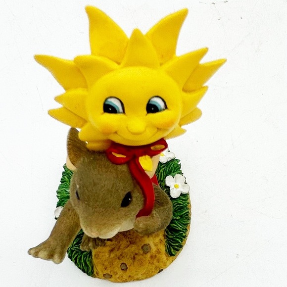 Charming Tails Sunny Days Are On The Way Mouse Sun Figurine - Picture 9 of 9